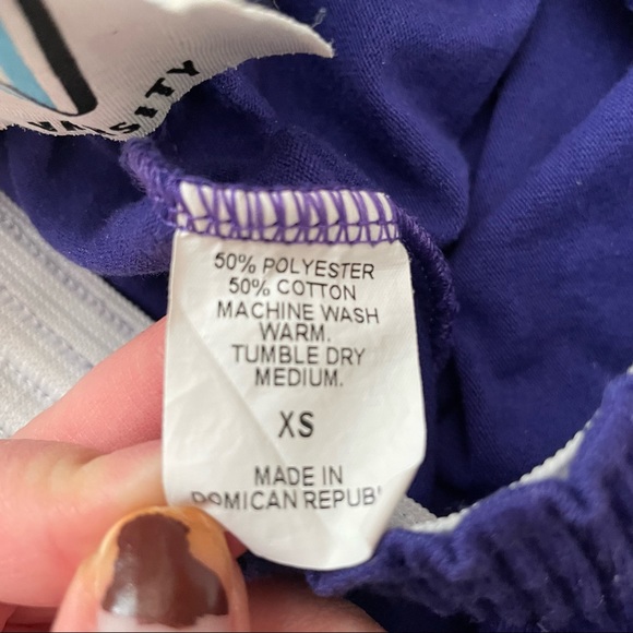 Varsity Cheer Purple Soffe Shorts - Picture 7 of 7